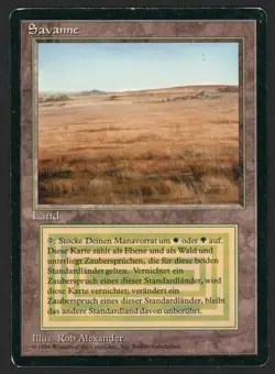 ***FBB German Savannah (Light Ring Ding)*** MTG Revised Magic Kid Icarus - Image 1
