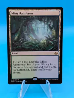 Magic the Gathering | Misty Rainforest Modern Masters 2017| Non Foil | NM/LP - Image 1