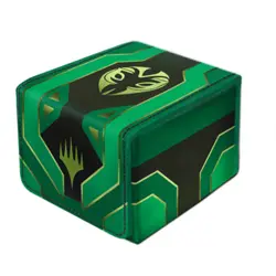 MTG Edge of Eternities Domaru Commander Deck Box - Green - Image 1