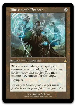 Illusionist's Bracers (Retro Frame) #392 (NM) Ravnica Remastered RVR Magic MTG - Image 1