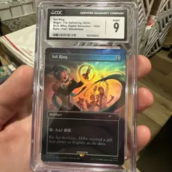 2024 MTG Miku Sol Ring Secret Lair Foil #1604 CGC Grade 9 - Image 1
