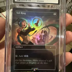 2024 MTG Miku Sol Ring Secret Lair Foil #1604 CGC Grade 9 - Image 3