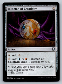 Talisman of Creativity U 0308 Modern Horizons 3 Regular - Image 1