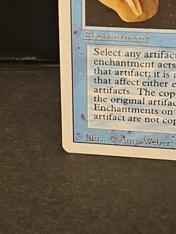 Mtg 🔮 Copy Artifact 🔮 Revised Edition MT/NM 🌟RARE🌟 Magic The Gathering - Image 5