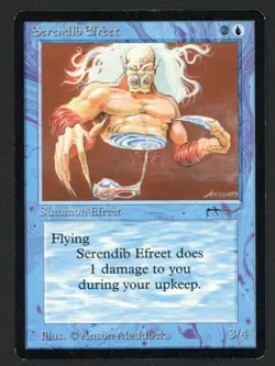 ***Serendib Efreet*** MTG Arabian Nights Magic Kid Icarus - Image 1