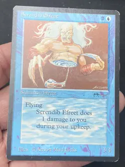 ***Serendib Efreet*** MTG Arabian Nights Magic Kid Icarus - Image 3
