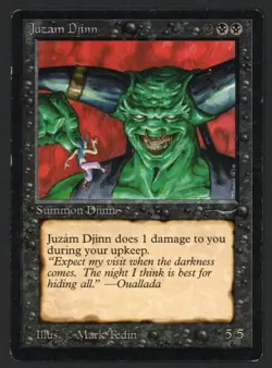 ***Juzam Djinn (Roller Line)*** MTG Arabian Nights Magic Kid Icarus - Image 1