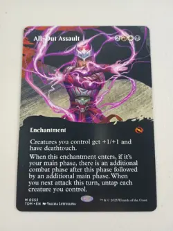 MTG All-Out Assault (Borderless) - 0352 Near Mint Tarkir: Dragonstorm - Image 1