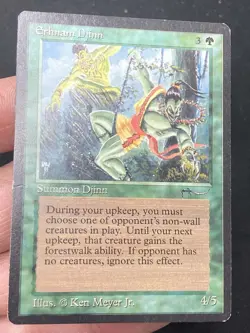 ***Erhnam Djinn (Edge Indent)*** MTG Arabian Nights Magic Kid Icarus - Image 3