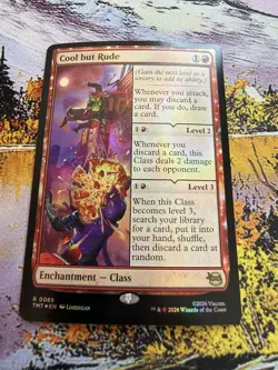 MTG Foil - Cool but Rude - 89 / NM / English - Image 1