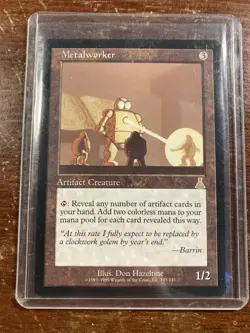 Metalworker Urza's Destiny MTG Regular EX/LP - Image 1