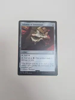 MTG - Talisman of Dominance - Commander: Final Fantasy NM/M Condition - Image 1