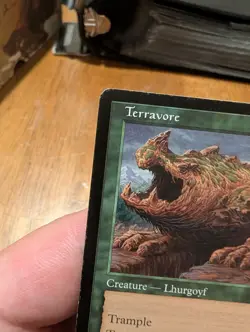 Magic: The Gathering Terravore Rare Odyssey Creature Green Lhurgoyf 278 - Image 2