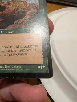 Magic: The Gathering Terravore Rare Odyssey Creature Green Lhurgoyf 278 - Image 4