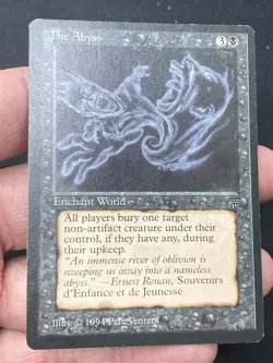 ***English The Abyss*** MTG Legends Magic Kid Icarus - Image 3