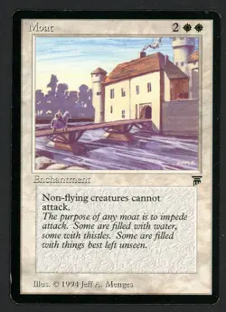 ***English Moat*** MTG Legends Magic Kid Icarus - Image 1