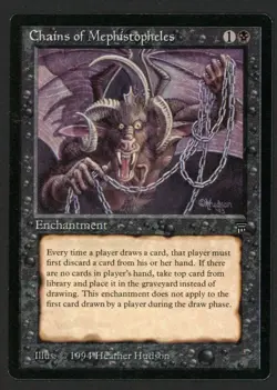 ***English Chains of Mephistopheles*** MTG Legends Magic Kid Icarus - Image 1