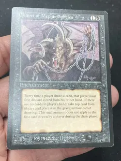 ***English Chains of Mephistopheles*** MTG Legends Magic Kid Icarus - Image 3