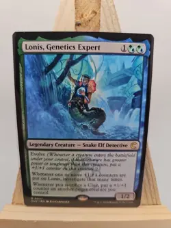 MTG Lonis, Genetics Expert Ravnica: Clue Edition Near Mint Condition - Image 1