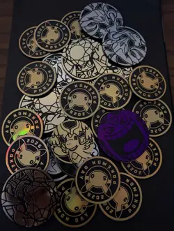 Pokemon coins lot of 28 multiple designs - Image 2
