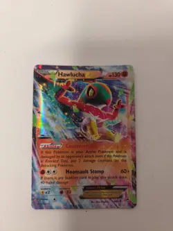Pokemon TCG Hawlucha EX Holo Card 64/111 XY-Furious Fists - Image 1