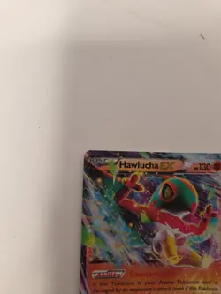 Pokemon TCG Hawlucha EX Holo Card 64/111 XY-Furious Fists - Image 5
