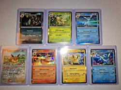 Pokemon Lot of 7 - Eevee, Flareon, Jolteon, Vaporeon, Umbreon, Glaceon, Leafeon - Image 1