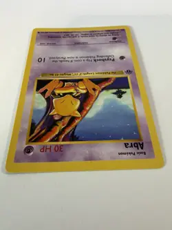 Pokemon Card Shadowless 1st Edition Abra 43/102 Base Set Near Mint, Never Played - Image 5