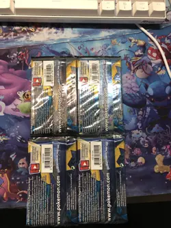 Lot of 4 2017 Pokemon TCG - Sun and Moon - Base Set Booster Packs Factory Sealed - Image 2