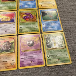 Vintage 1999 Pokemon Cards Lot 25 Base Jungle Fossil LP/NM No Duplicates WOTC #B - Image 3