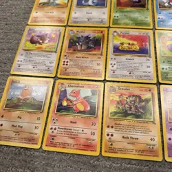 Vintage 1999 Pokemon Cards Lot 25 Base Jungle Fossil LP/NM No Duplicates WOTC #B - Image 4