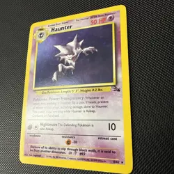 Pokemon TCG - Haunter 6/62 Holo Fossil Set Pokemon Card WOTC - NM/M pack fresh - Image 5