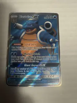Pokemon Card-Blastoise GX SM189 Full Art - Image 1