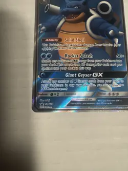 Pokemon Card-Blastoise GX SM189 Full Art - Image 3
