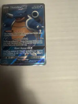 Pokemon Card-Blastoise GX SM189 Full Art - Image 4