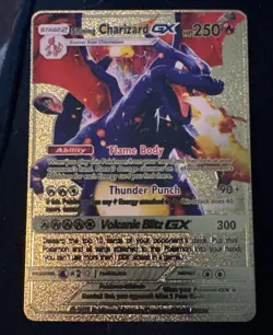 Pokemon Charizard GX SM60 Sm Promo Holo Card 250 HP - Image 1