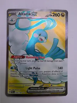 Altaria ex - 232/182 Ultra Rare Paradox Rift Pokemon TCG Full Art Holo NM - Image 1