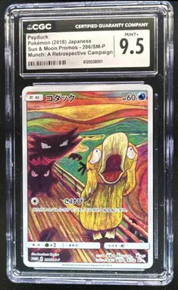 2018 Pokemon SM-P Promos Psyduck #286/SM-P CGC 9.5 - Image 1