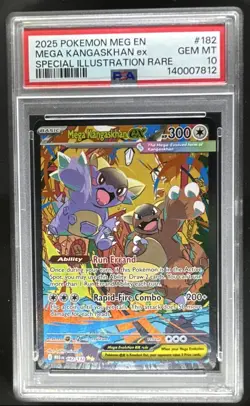 2025 Pokemon Kangaskhan ex Special Illustration Rare #182/132 PSA 10 - Image 1