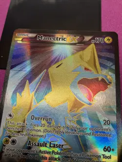 Pokemon TCG Manectric EX 113/119 Phantom Forces - Image 3