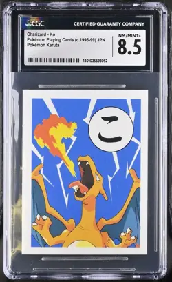 Pokemon 1996 Karuta Base Set 1st Edition Charizard CGC Mint+ 8.5 LOW POP ✨ - Image 1