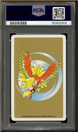 Pokemon - Gligar Jack of Hearts, Gold Ho-oh Back Poker Deck #207 PSA 10 - Image 2