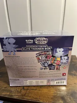 Pokemon Center Chilling Reign ERROR ETB Elite Trainer Box - Image 3