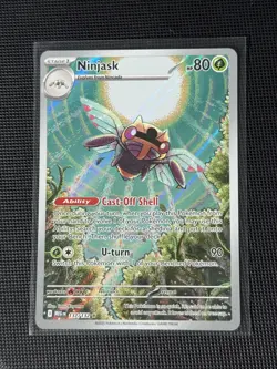 Pokemon: Ninjask - 137/132 - ME01: Mega Evolution (MEG) Holo Illustration Rare - Image 1