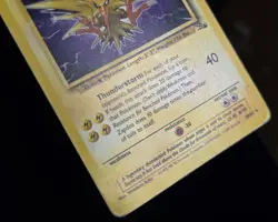 Pokemon TCG - ZAPDOS - 30/62 - RARE - UNLIMITED - FOSSIL (1999) - WOTC - HP - Image 2