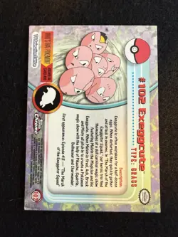 Pokemon Exeggcute #102 from Topps Chrome in LP condition! - Image 2