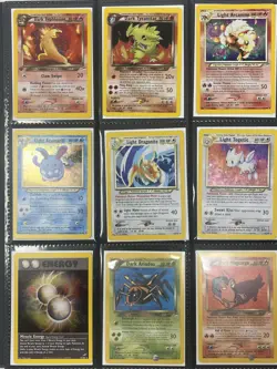 Pokemon TCG Neo Destiny Complete Set 1-105 Unlimited with 1st Edition Holos NM+ - Image 3