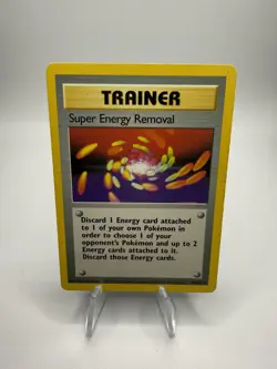 1999 WoTC- Pokemon TCG- Base Set Super Energy Removal #079/102 – Raw LP- clean! - Image 1