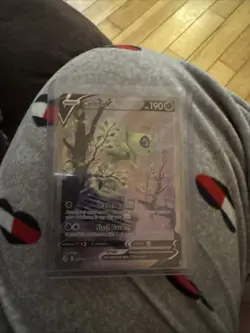 2021 POKEMON #245/264 ALT ART CELEBI V FUSION STRIKE RARE FAST SHIPPING - Image 1