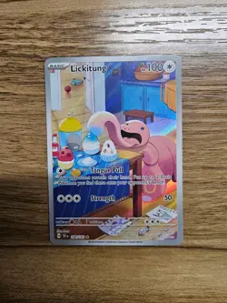 Lickitung 180/162SV05: Temporal Forces Holo Pokemon TCG MINT - Image 2